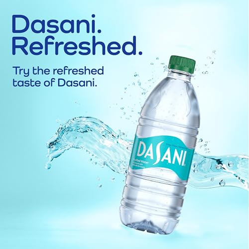 DASANI Purified Water Enhanced with Minerals, 16.9 Fl Oz (Pack of 24)