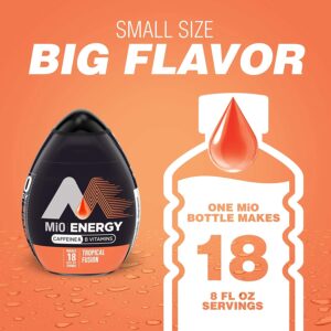 Mio Energy Liquid Water Enhancer, Tropical Fusion, 1.62 OZ, 8-Pack