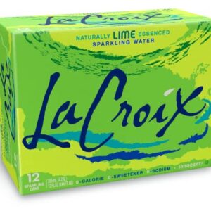 LaCroix Sparkling Water, Lime, 12 Fl Oz (pack of 12)