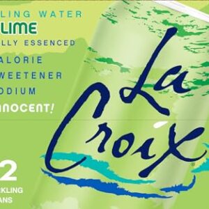 LaCroix Sparkling Water, Lime, 12 Fl Oz (pack of 12)