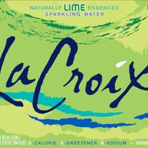 LaCroix Sparkling Water, Lime, 12 Fl Oz (pack of 12)