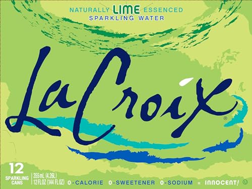 LaCroix Sparkling Water, Lime, 12 Fl Oz (pack of 12)