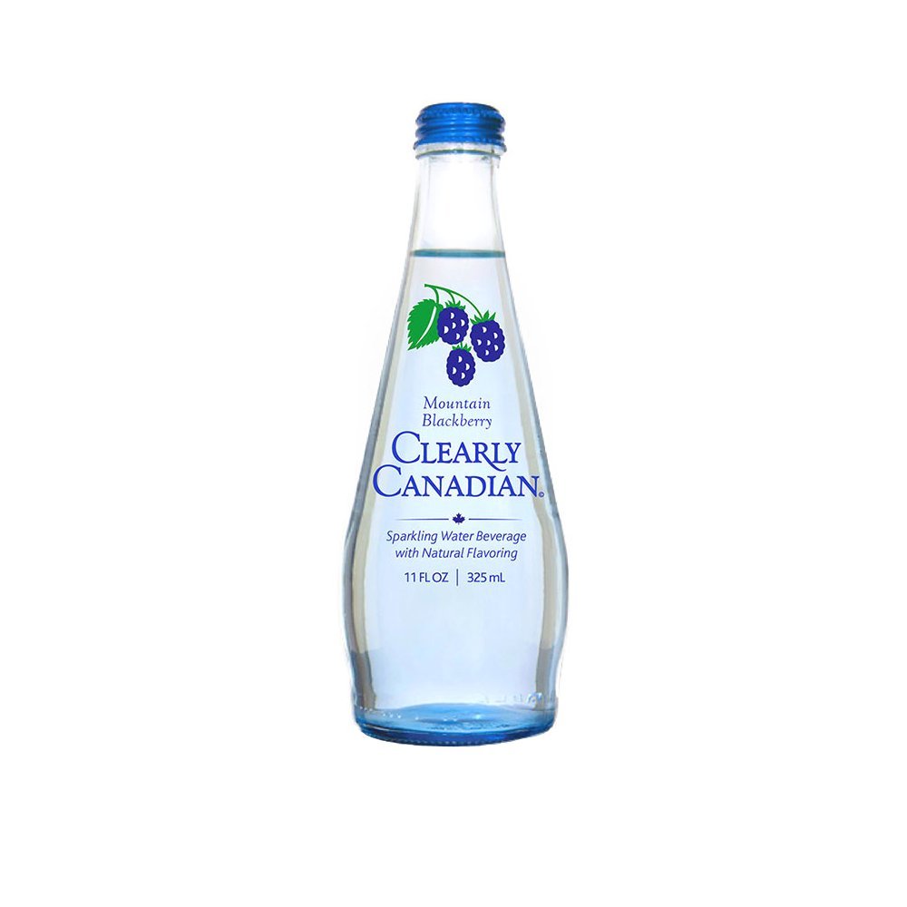 Clearly Canadian Sparkling Flavored Water (4 Flavor Sampler, 4 Pack Sampler)