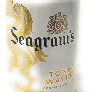 Seagram's Tonic Water, Contains Quinine, 12 oz Can (Pack of 18, Total of 216 Oz)