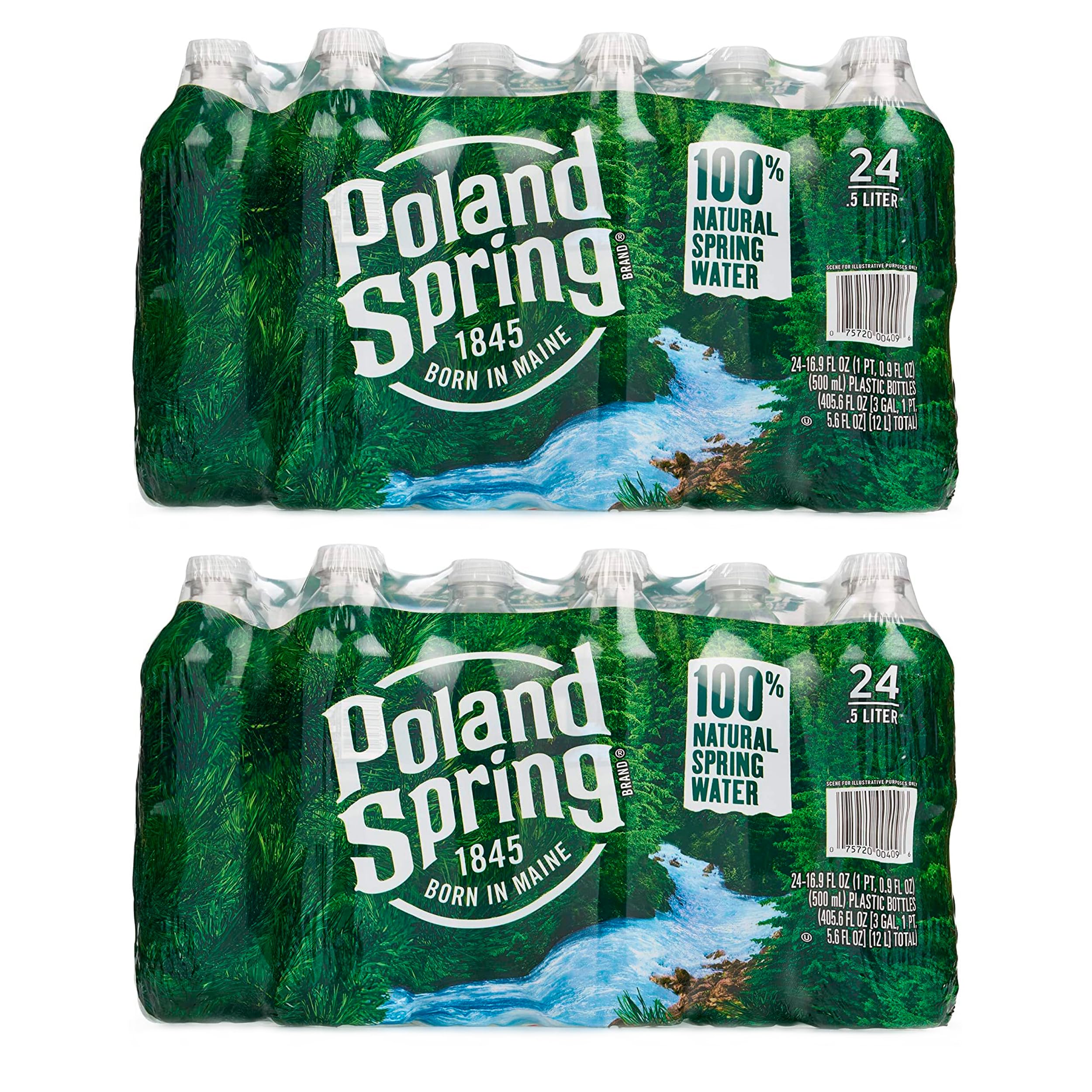 Poland Spring Natural Mineral Water 16.9 oz. 24 pk. (2 cases)