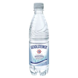 gerolsteiner sparkling natural mineral water (16.9 oz. bottles, 24 pk.) - (original from manufacturer - bulk discount available)