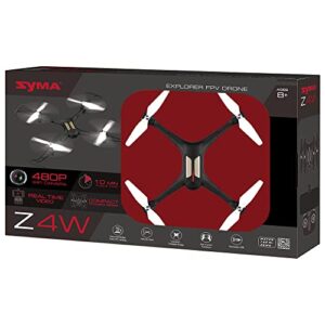 SYMA EXPLORER FPV Drone Z4W, Compact Foldable Design, One Key Take Off and Landing, Ages 8+