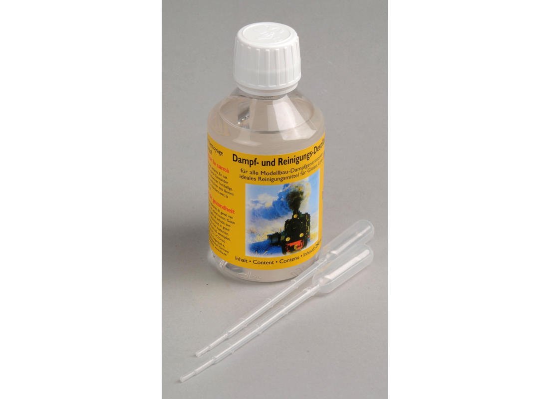 PIKO G SCALE MODEL TRAINS - SMOKE AND CLEANING FLUID, 250ML - 36210