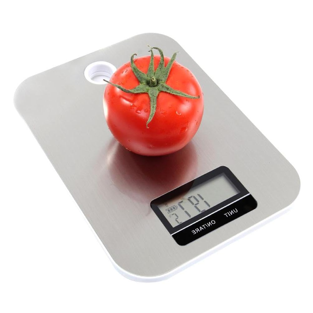 Multi-Function Kitchen Food Scale Digital Display with Auto-Off Function Measures in G Oz Fl.oz Kg M-l Accurate Scale Kitchen Scales Digital Weight Grams and Ounces for Baking