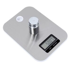 Multi-Function Kitchen Food Scale Digital Display with Auto-Off Function Measures in G Oz Fl.oz Kg M-l Accurate Scale Kitchen Scales Digital Weight Grams and Ounces for Baking