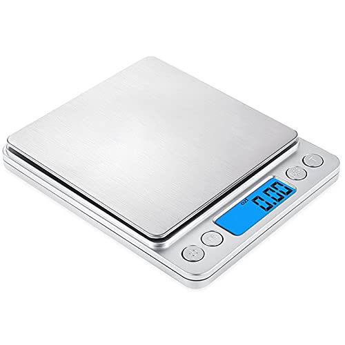 Digital Food Kitchen Scale I2000 0.01g/500g Superior Mini Digital Platform Scale Stainless Steel Hand Scale