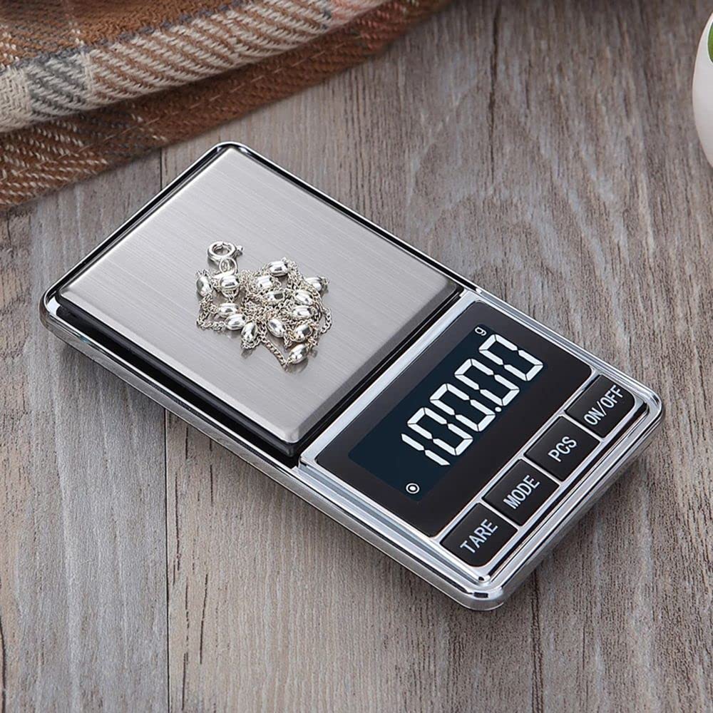 HomeSoGood Jewelry Scale High Precision Balance Gram Scale for Gold Mini Kitchen Weight Scale Pocket Scale(1000g x 0.1g)