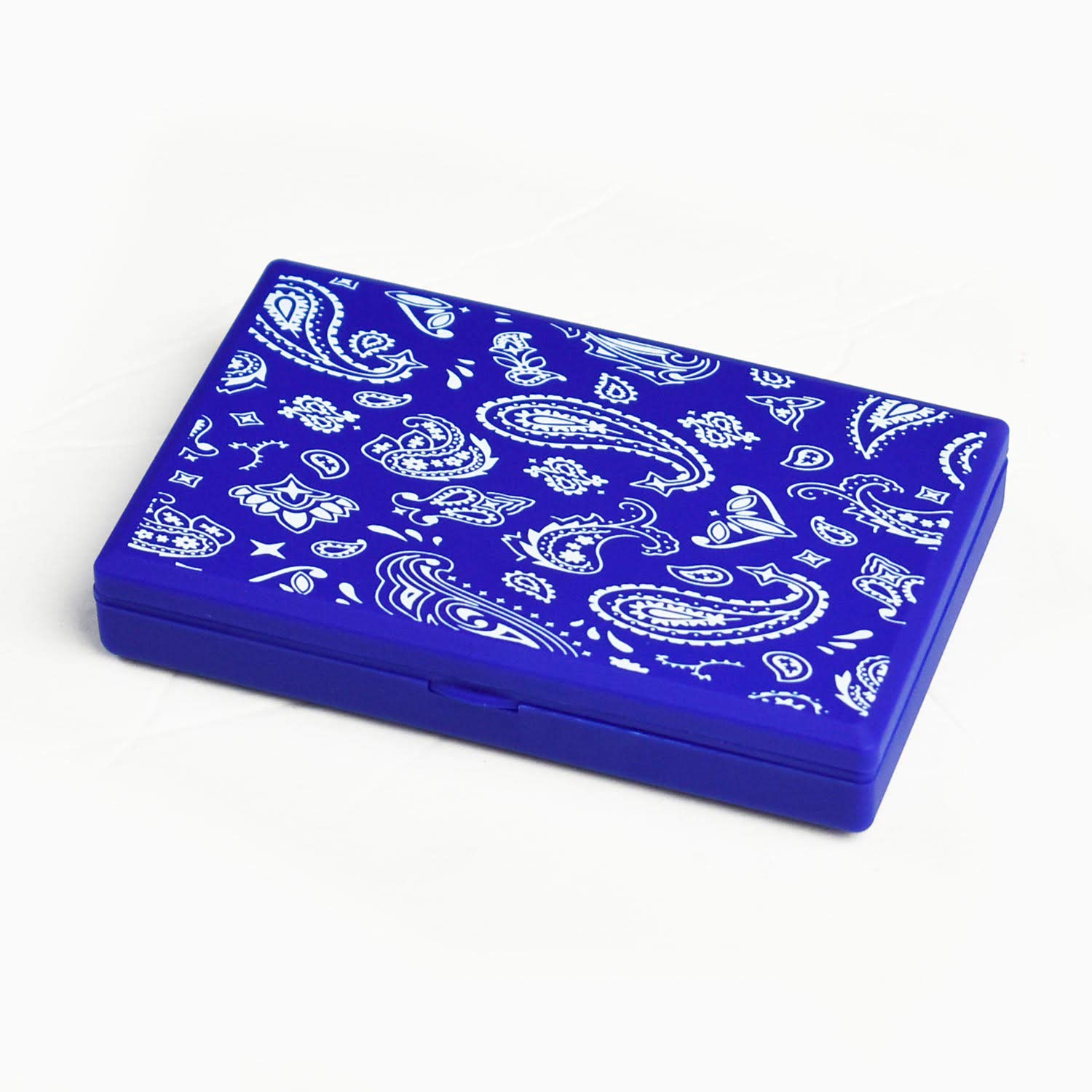 MX 700 Special Edition Precision Gram Scale 700g* 0.1g for Jewelry/Food/Medicine Affordable and Stylish Pocket Scale, Slim Design, Royal Blue- Paisley