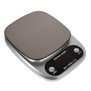 Digital Food Scale, 1pc 10kg/g Digital LCD Electronic Kitchen Cooking Food Die Calculation Weighting Scale Balance