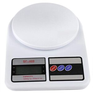 TXY Digital Kitchen 1g/10kg Food Scale Multifunction Weight Scale Electronic Baking & Cooking Scale with LCD Display