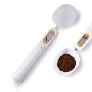 Digital Spoon Scale Electronic Measuring Spoon for Food, Spice High Precision with LCD Display Weights up to 500g (USB Charging)