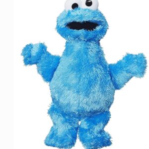 10-inch Sesame Street Mini Plush Cookie Monster Doll: Toy for Toddlers, Preschoolers & 1 Year Olds