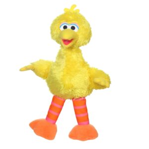 sesame street mini plush big bird doll: 10-inch big bird toy for toddlers and preschoolers, toy for kids 1 year old and up