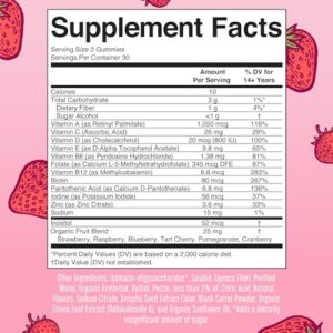 MaryRuth's Multivitamin for Women 14+ | Women's Multivitamin Gummies | Immune Support Daily Women's Multivitamin | Hair Skin and Nails Gummy Vitamins for Women | Sugar Free | 60 Count