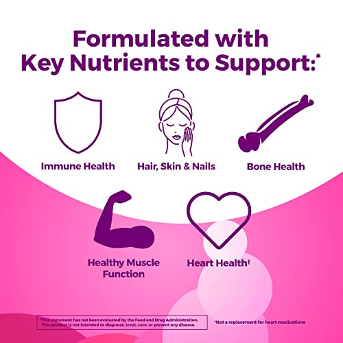 One A Day Multi+ Hair, Skin, & Nails Complete Multivitamin Tablet, A Boost of Support for Healthy Hair, Skin & Nails with Biotin and Vitamin A, C, Vitamin E & Zinc, 120 Count (4 Months Supply)