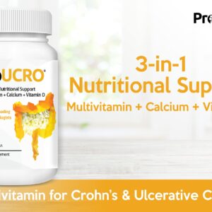 ProUCRO Gut Multivitamins: Nutritional Support for IBD Softgels 30-Day Supply