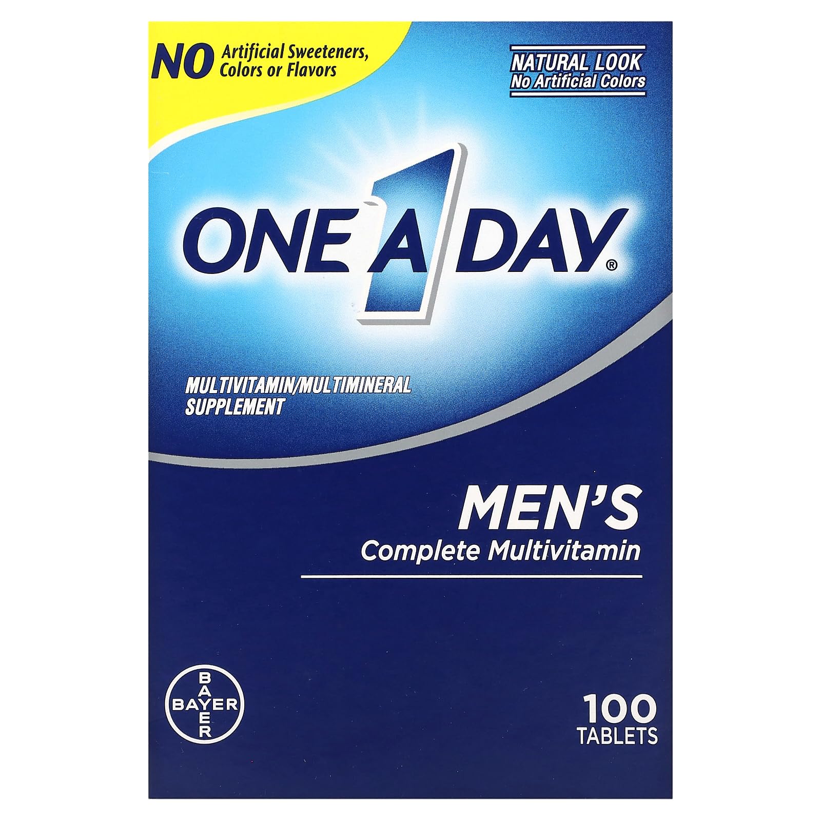 ONE A DAY Men's Health Formula Multivitamin Tablets - 100 ct