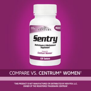 21st Century Sentry Women Multivitamin Tablets, 120 Count