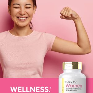 Carlyle Women's Multivitamin | 365 Tablets | Vitamin and Mineral Supplement | Non-GMO, Gluten Free