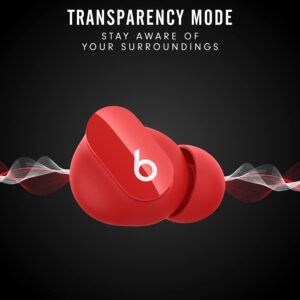 Beats Studio Buds Totally Wireless Noise Cancelling Earphones - Red (Renewed)