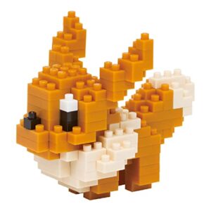 nanoblock - pokémon - eevee, pokémon series building kit