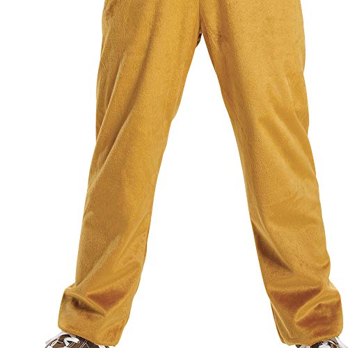 Eevee Pokemon Kids Costume, Official Pokemon Hooded Jumpsuit with Ears, Classic Size Large (10-12)