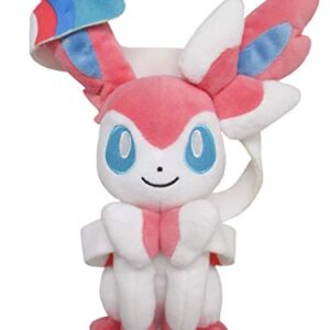 Sanei PP125 Pokemon All Star Collection Sylveon Plush, Brown/a