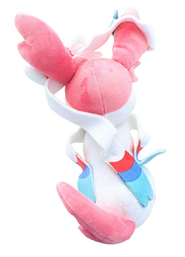 Sanei PP125 Pokemon All Star Collection Sylveon Plush, Brown/a