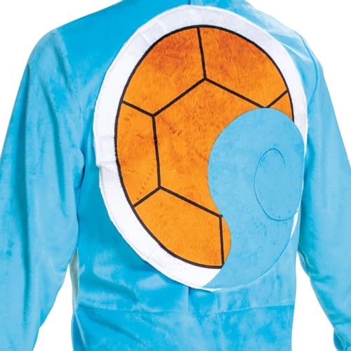 Pokemon Kids Squirtle Costume, Children's Classic Character Outfit, Child Size Medium (7-8) Blue