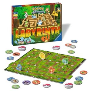 Ravensburger Pokémon Labyrinth - An Entertaining Family Board Game for Kids & Adults | Age 7 & Up | Engaging Gameplay | High Replay Value | 2 - 4 Players