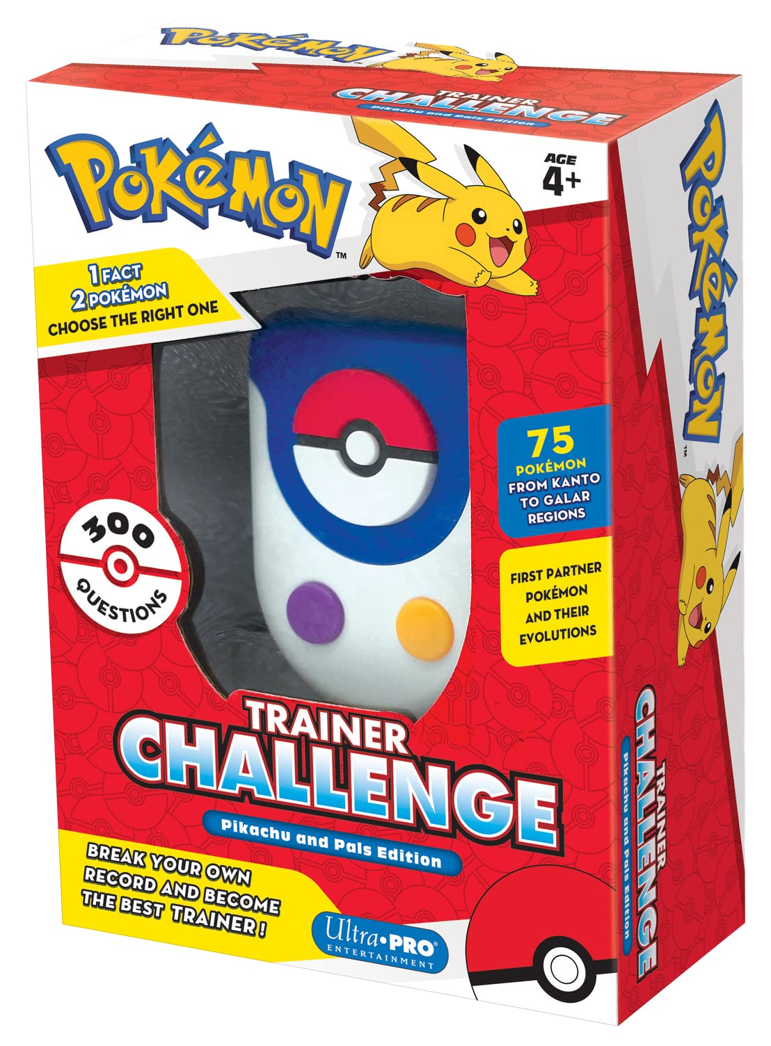 Pokemon Trainer Challenge Edition Toy I Will Guess It! Electronic Voice Recognition Guessing Brain Games Pokemon Games Go Digital Travel Board Games Pokémon Games