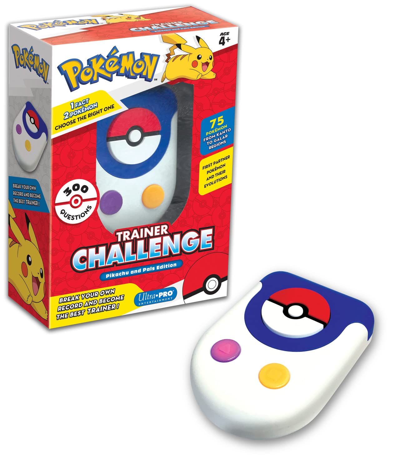 Pokemon Trainer Challenge Edition Toy I Will Guess It! Electronic Voice Recognition Guessing Brain Games Pokemon Games Go Digital Travel Board Games Pokémon Games