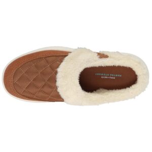 Martha Stewart Evee Eco Cozy Mules 12 / M / Cognac