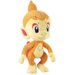 pokémon 8" chimchar plush - officially licensed - quality & soft fire type pokemon stuffed animal toy - scarlet & violet - great gift for kids, boys, girls & fans of pokemon