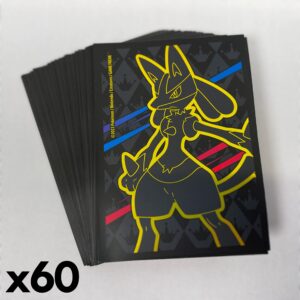 Pokemon Trading Card Game Crown Zenith Elite Trainer Box Exclusive Lucario Sleeves 65 Count