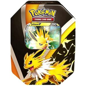 pokemon tcg: 2021 fall eevee evolutions jolteon v tin