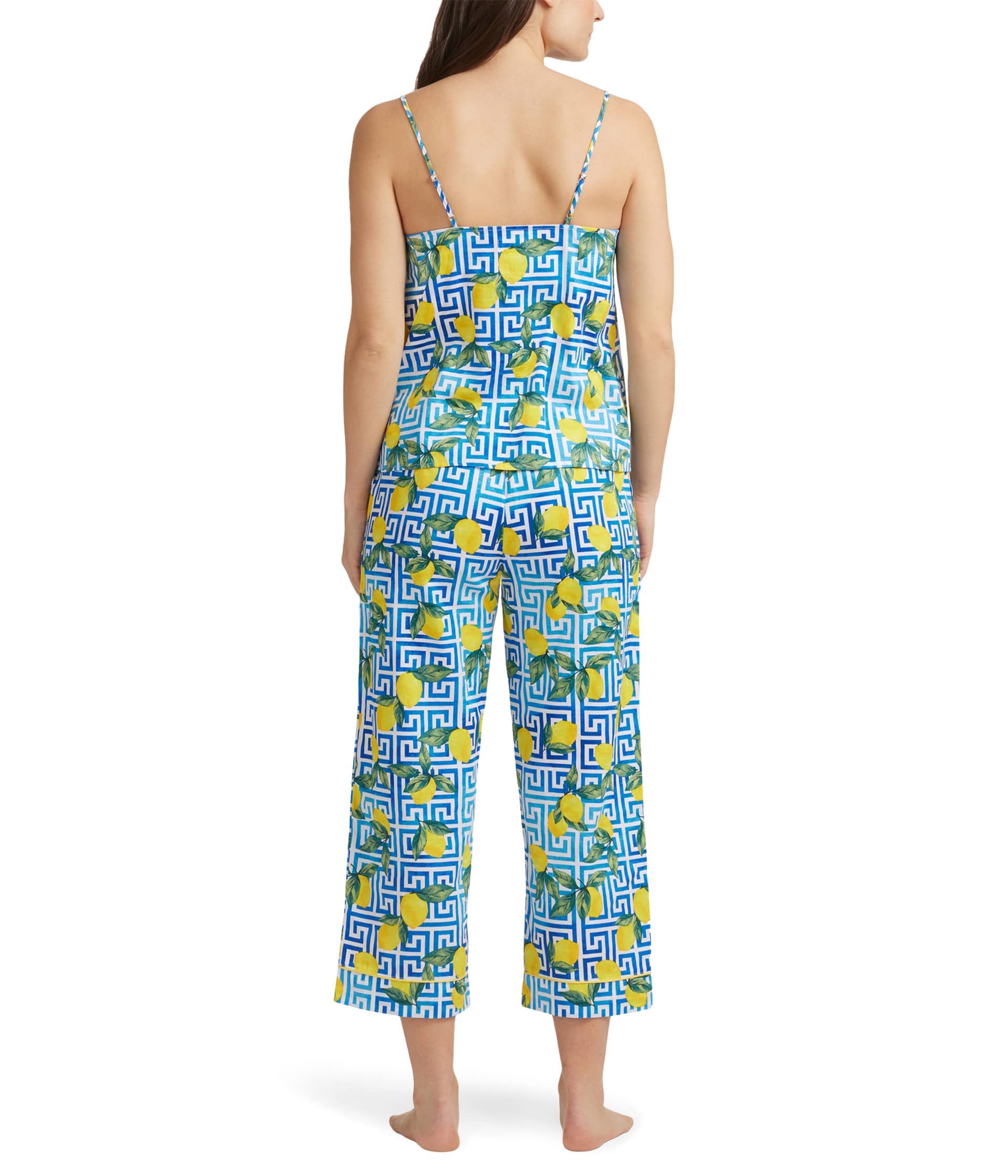 Bedhead PJs Cami Cropped Pajama Set Make Lemonade LG (US 12-14)