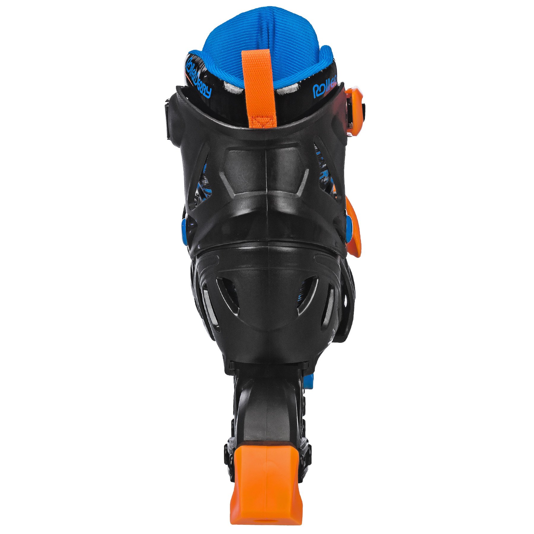 Roller Derby Tracer Boy's Adjustable Inline Skates,Black/Blue/Orange Tracer