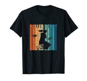 vintage roller derby - roller derby player t-shirt