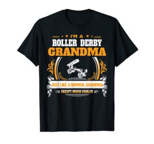 funny roller derby grandma tshirt christmas gift for grandma