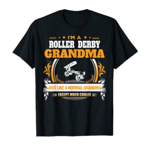 Funny Roller Derby Grandma Tshirt Christmas Gift for Grandma