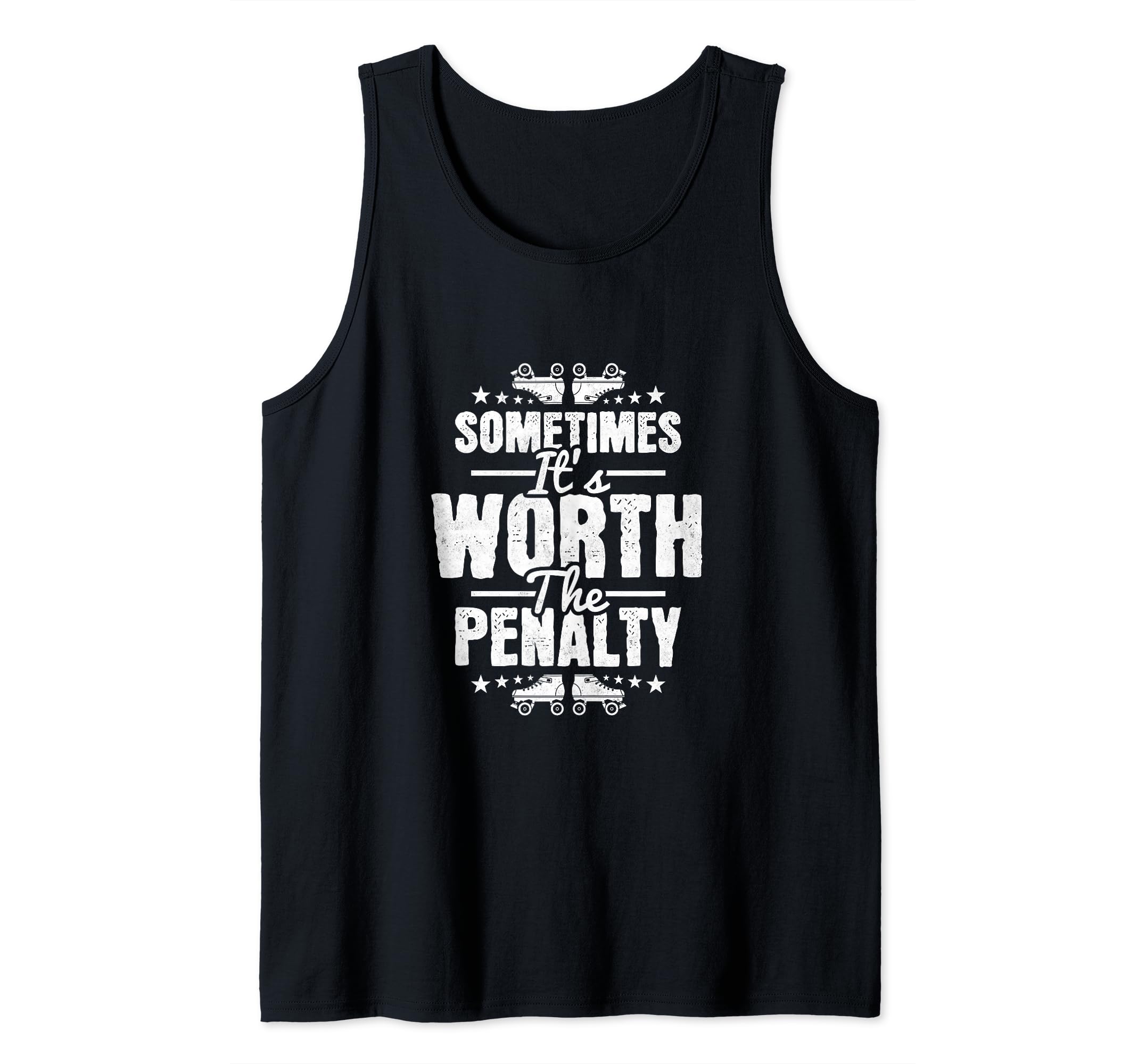 Sometimes It's Worth The Penalty, Roller Derby Tank Top