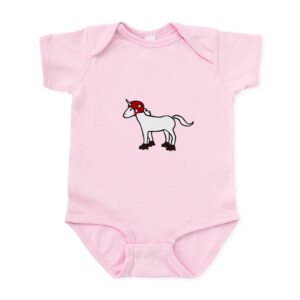 cafepress roller derby unicorn body suit infant bodysuit baby romper