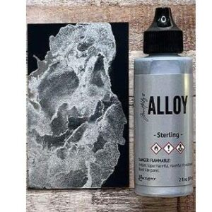 Ranger Tim Holtz Alloy Ink - Sterling 2 oz.