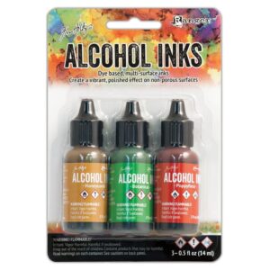 ranger adirondack brights alcohol ink, 0.5-ounce, conservatory-honey comb/botanical (tak-b-40859)